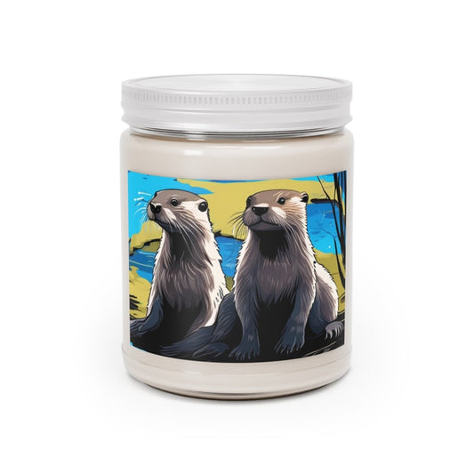 River Otter Design Scented Candles, 9oz - Earthbound Pacific