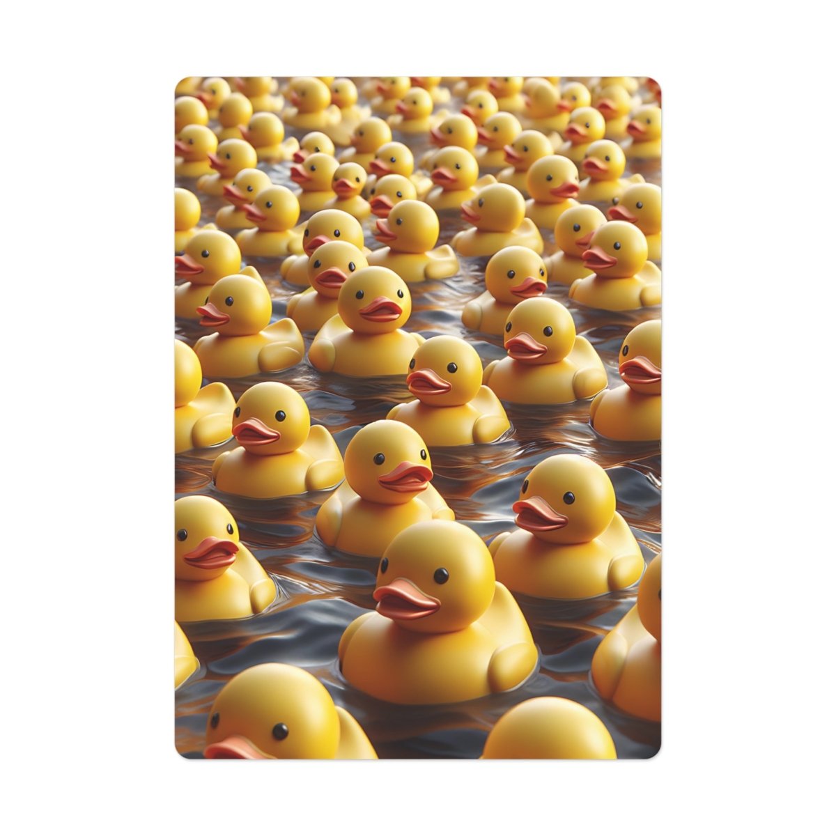 Rubber Ducks Poker Cards - Fun and Whimsical Playing Deck for Game Night, Card Game Enthusiasts, Gift for Gamers, Unique Poker Set, Family - Earthbound Pacific