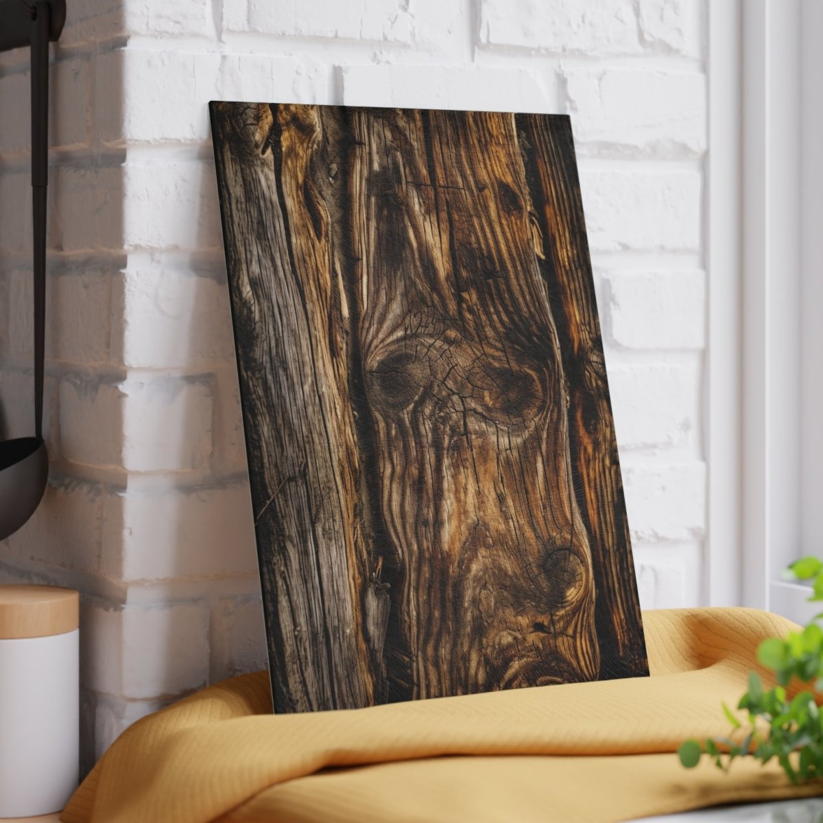 Rustic Wood Design Glass Cutting Board - Perfect Gift for Chefs and Home Cooks 32607285886023153426 Earthbound Pacific