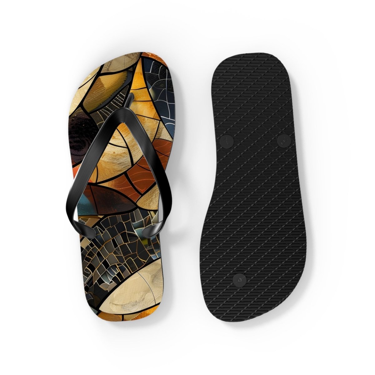Shattered Amber Design Flip Flops 29480691681178558419 Earthbound Pacific