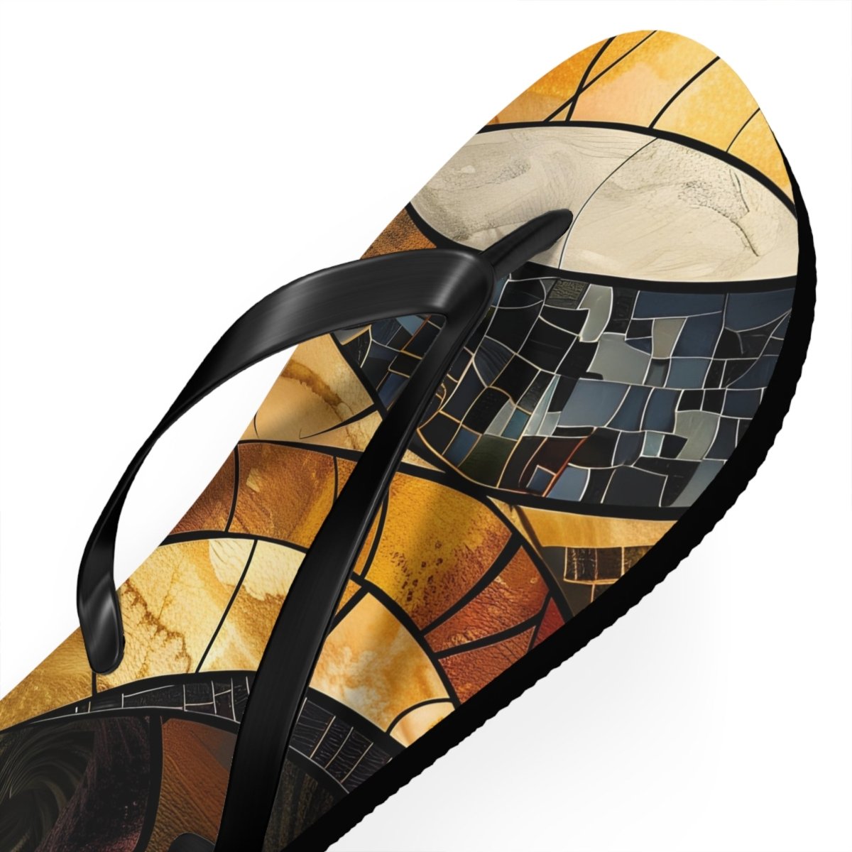 Shattered Amber Design Flip Flops 29480691681178558419 Earthbound Pacific