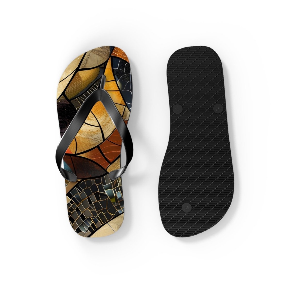 Shattered Amber Design Flip Flops 29480691681178558419 Earthbound Pacific