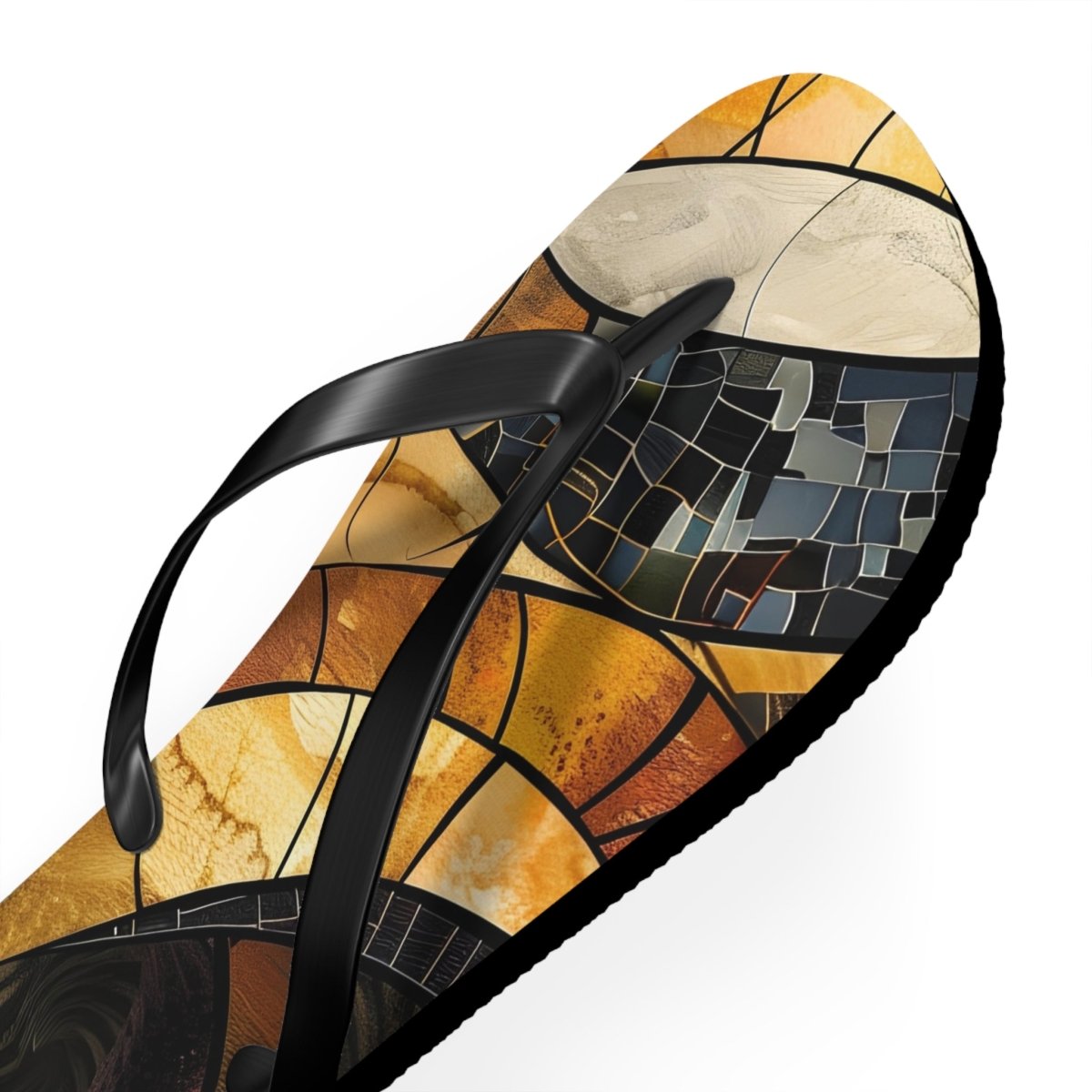 Shattered Amber Design Flip Flops 29480691681178558419 Earthbound Pacific