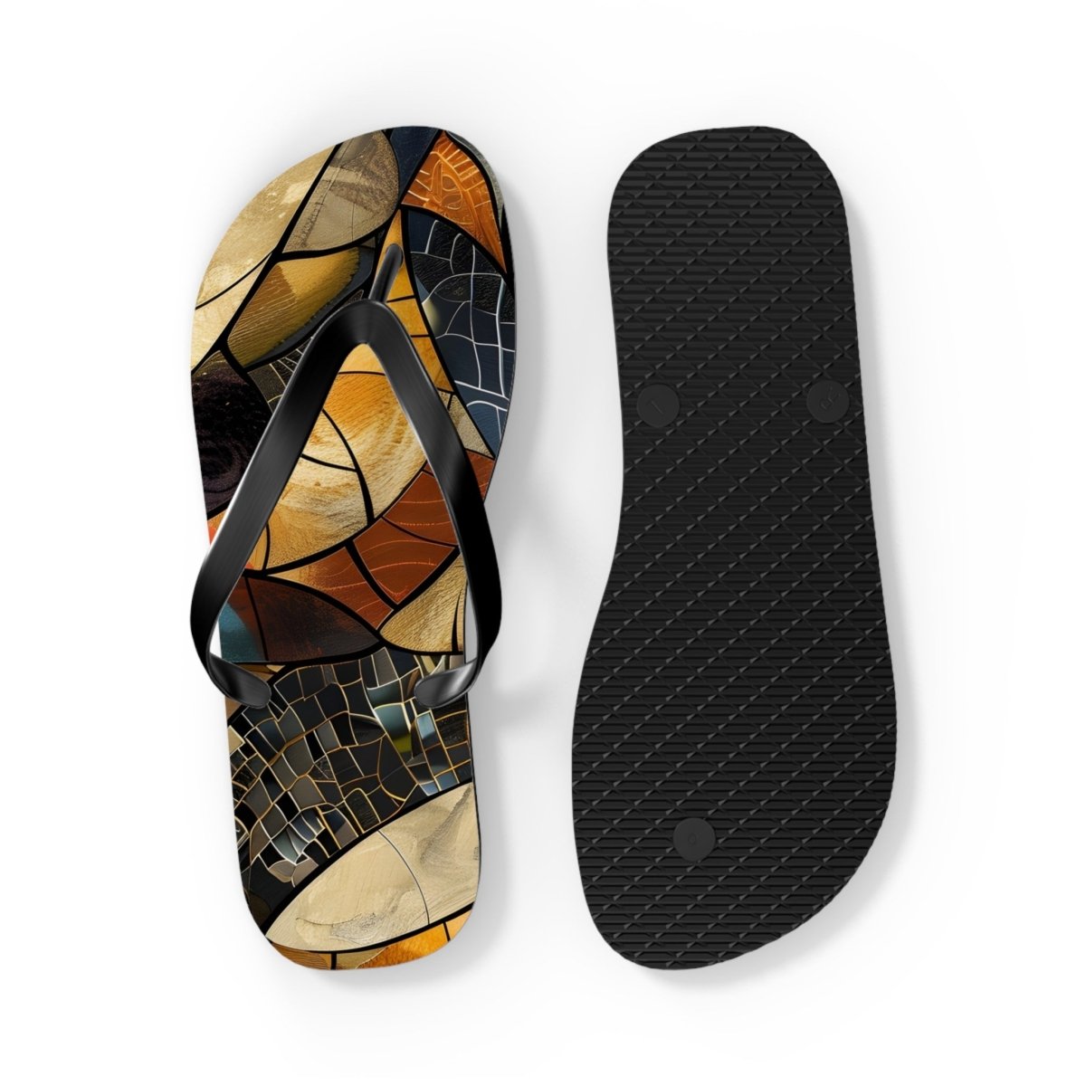 Shattered Amber Design Flip Flops 29480691681178558419 Earthbound Pacific