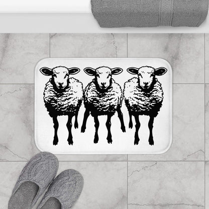 Sheep Bath Mat - Earthbound Pacific