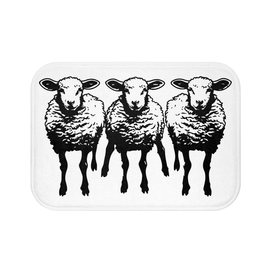 Sheep Bath Mat - Earthbound Pacific