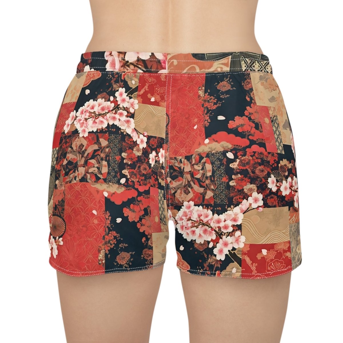 Shorts Japanese Cherry Blossom Inspired - Earthbound Pacific