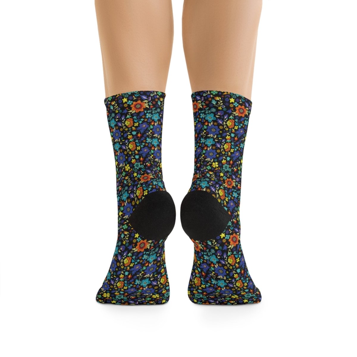 Socks - Bohemian Bloom Collection Eco - Friendly Recycled Poly 30463074779133764796 Earthbound Pacific