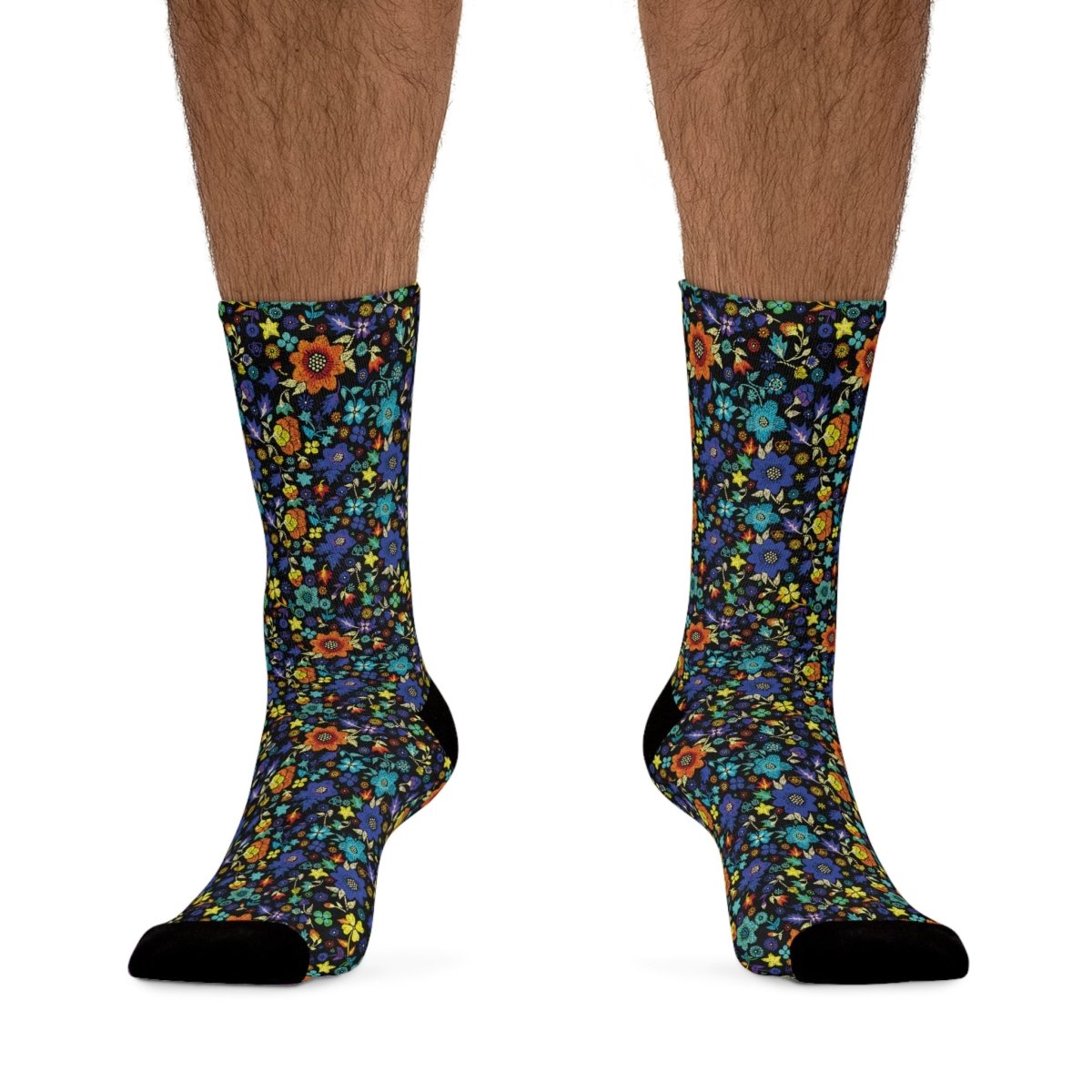 Socks - Bohemian Bloom Collection Eco - Friendly Recycled Poly 30463074779133764796 Earthbound Pacific