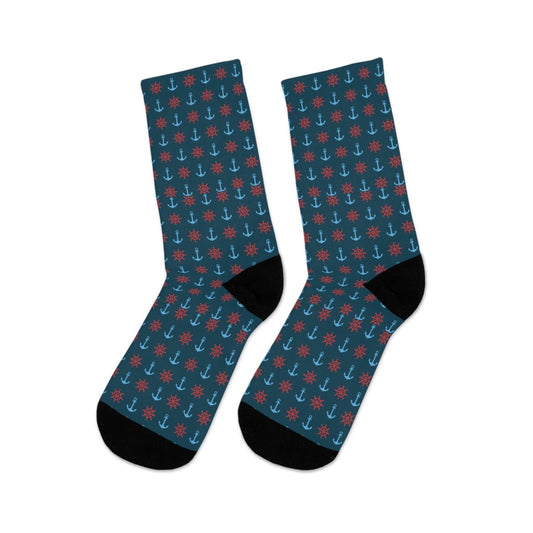 Socks - Deep Sea Dreams Recycled Poly - Ocean Sea Life Collection 15733195992777007677 Earthbound Pacific
