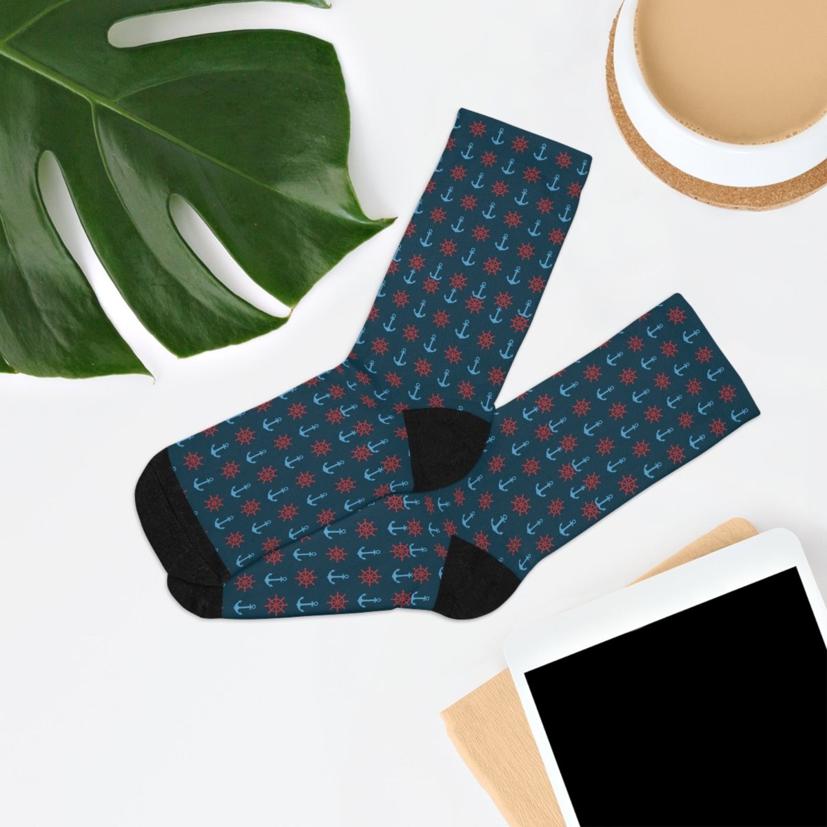Socks - Deep Sea Dreams Recycled Poly - Ocean Sea Life Collection 15733195992777007677 Earthbound Pacific