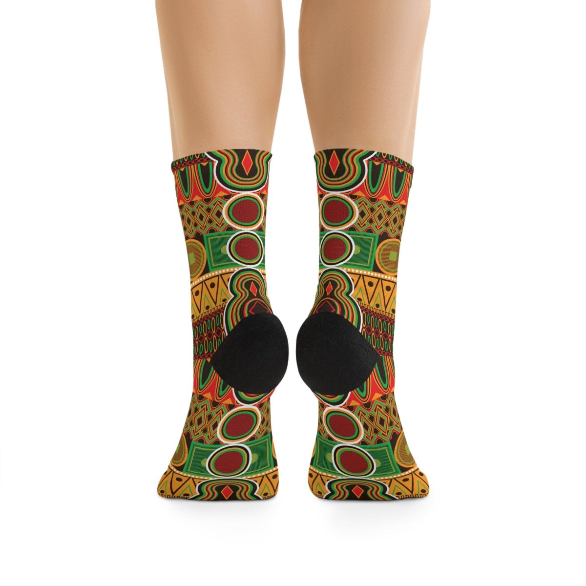 Socks - Kente - Inspired Eco - Friendly Recycled Poly Collection 27786699886145859715 Earthbound Pacific
