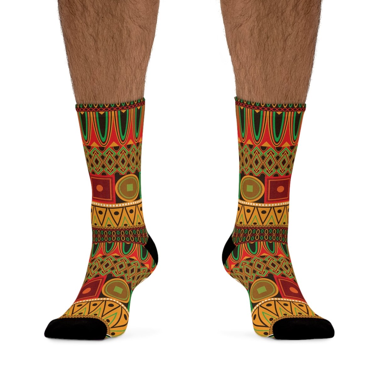 Socks - Kente - Inspired Eco - Friendly Recycled Poly Collection 27786699886145859715 Earthbound Pacific