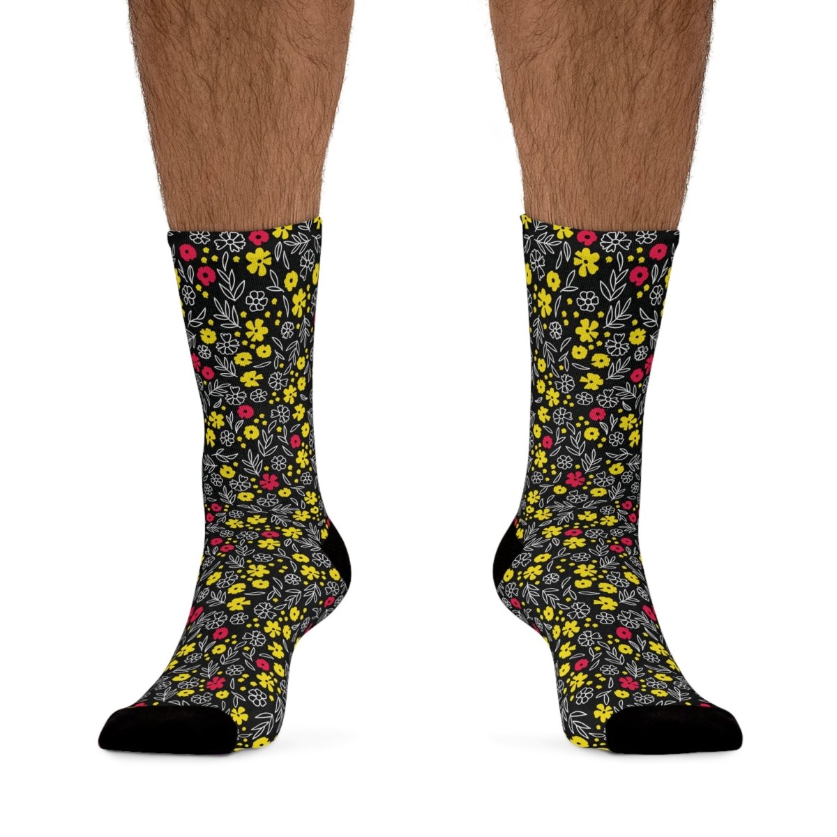 Socks - Pop Meadow Floral Collection Eco - Friendly Recycled Poly 71826718162513096315 Earthbound Pacific