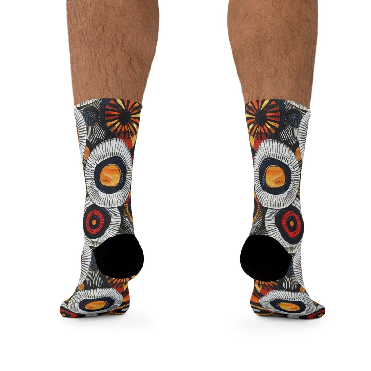 Socks - Radiant Rhythm Collection Tribal Eco - Friendly Recycled Poly 14135896259858281743 Earthbound Pacific