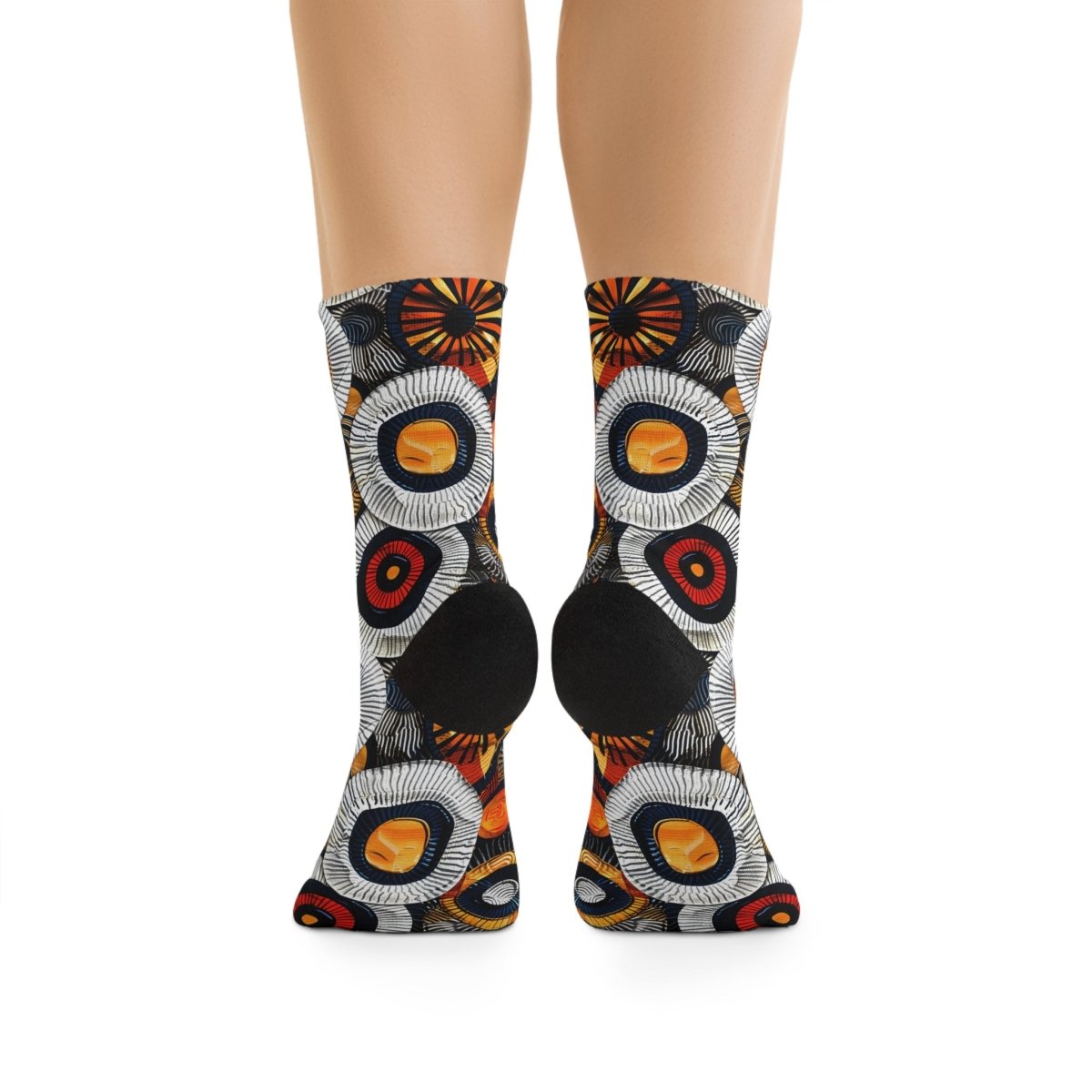 Socks - Radiant Rhythm Collection Tribal Eco - Friendly Recycled Poly 14135896259858281743 Earthbound Pacific