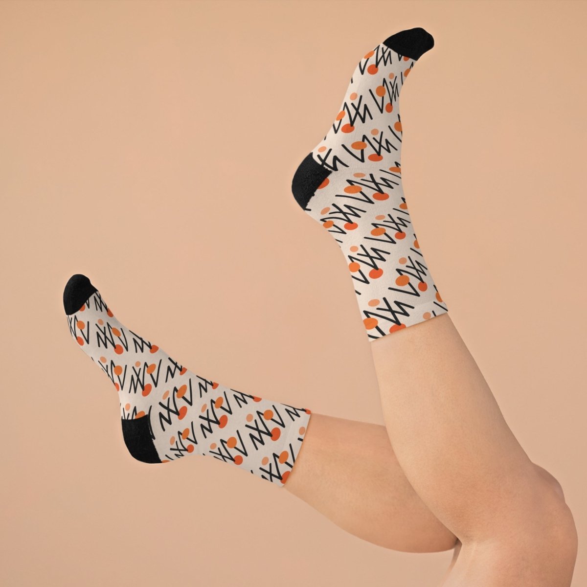 Socks - Stylish Tribal Inspired Recycled Poly Socks 40659824985743582585 Earthbound Pacific