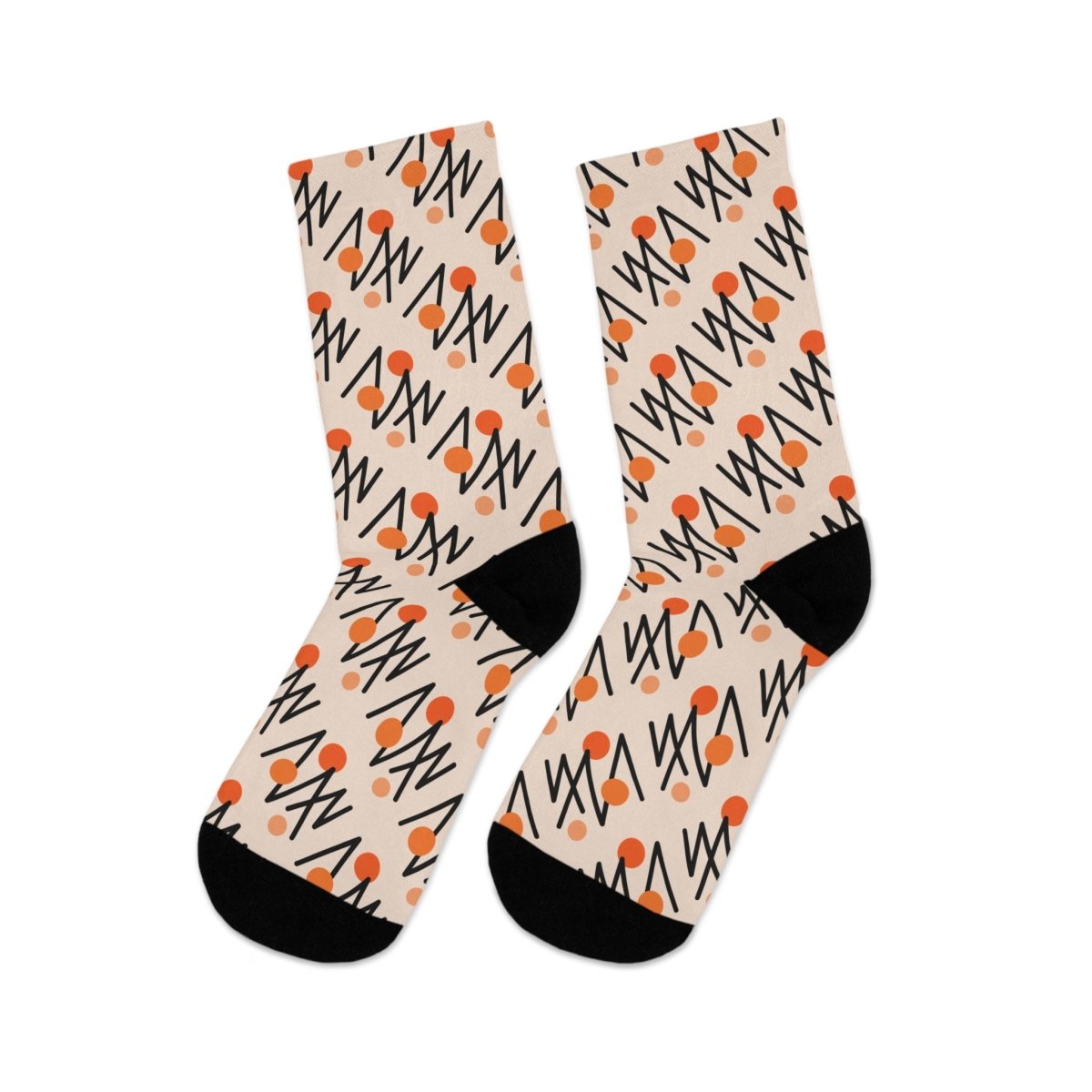 Socks - Stylish Tribal Inspired Recycled Poly Socks 40659824985743582585 Earthbound Pacific
