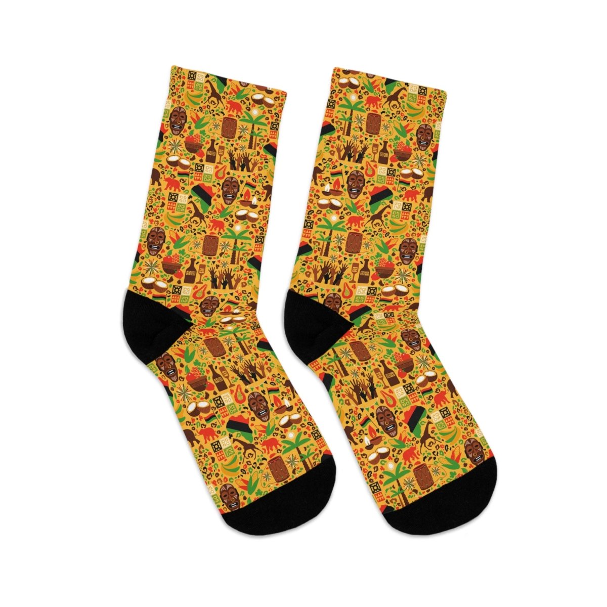 Socks Tribal Rhapsody Collection Tribal Eco - Friendly Recycled Poly 10598126434682725626 Earthbound Pacific