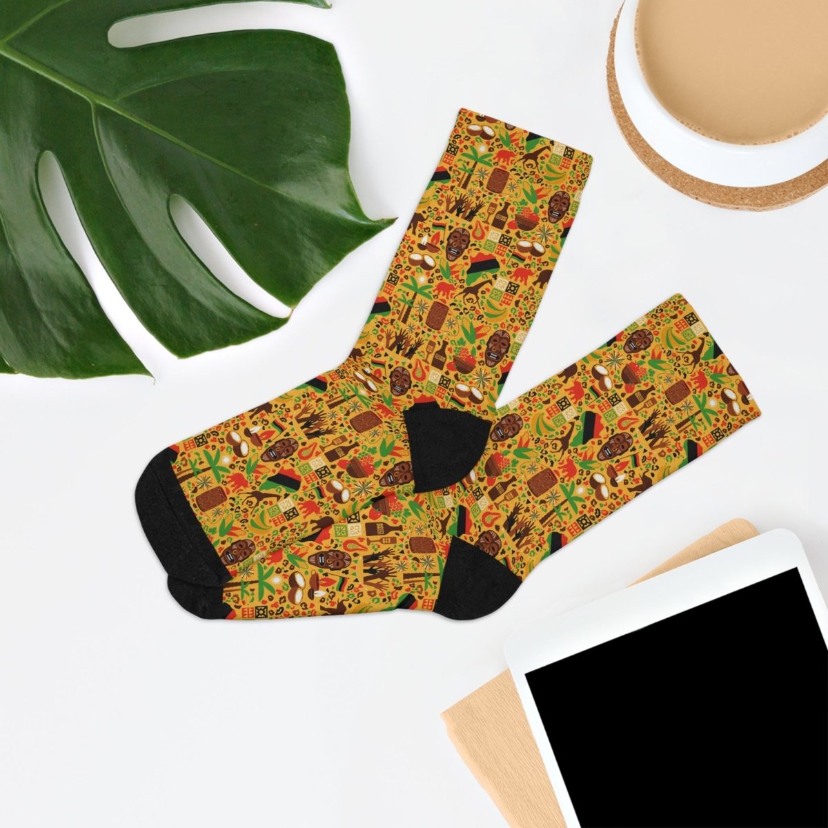Socks Tribal Rhapsody Collection Tribal Eco - Friendly Recycled Poly 10598126434682725626 Earthbound Pacific