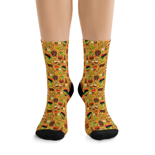 Socks Tribal Rhapsody Collection Tribal Eco - Friendly Recycled Poly 10598126434682725626 Earthbound Pacific