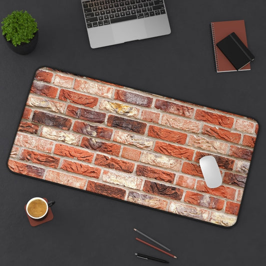 Stylish Brick Pattern Desk Mat - Modern Office Decor 10667198126173769108 Earthbound Pacific