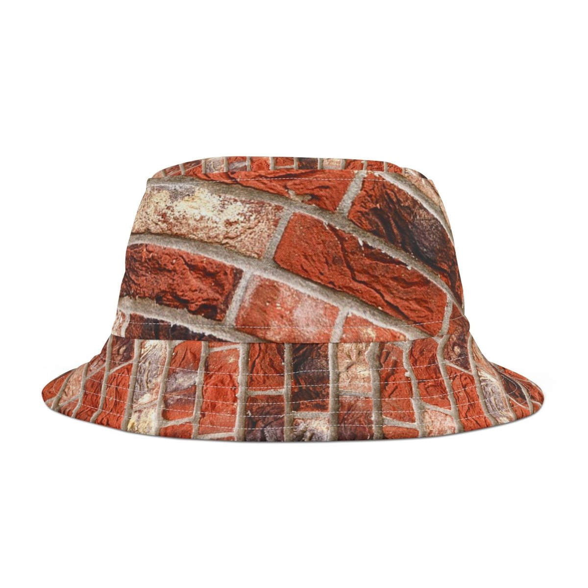 Stylish Brick Wall Pattern Bucket Hat - Trendy Summer Accessory 32677262705036901242 Earthbound Pacific