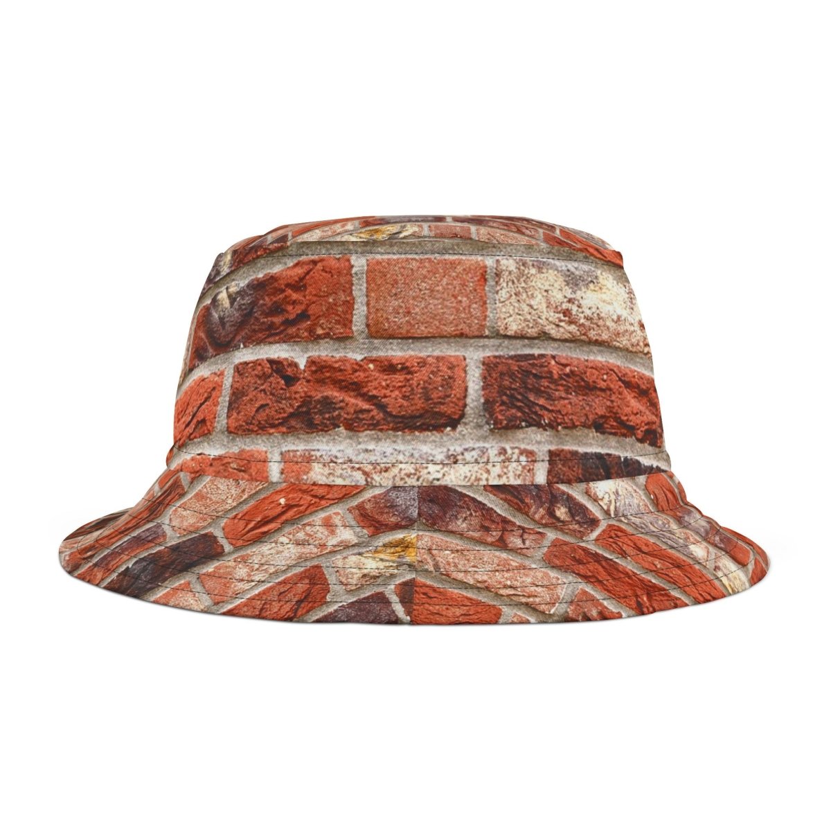 Stylish Brick Wall Pattern Bucket Hat - Trendy Summer Accessory 32677262705036901242 Earthbound Pacific