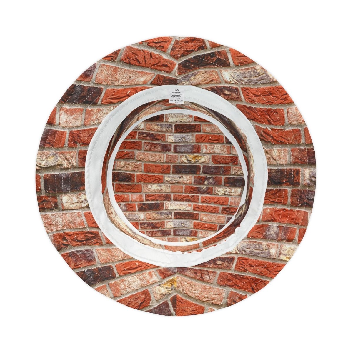 Stylish Brick Wall Pattern Bucket Hat - Trendy Summer Accessory 32677262705036901242 Earthbound Pacific