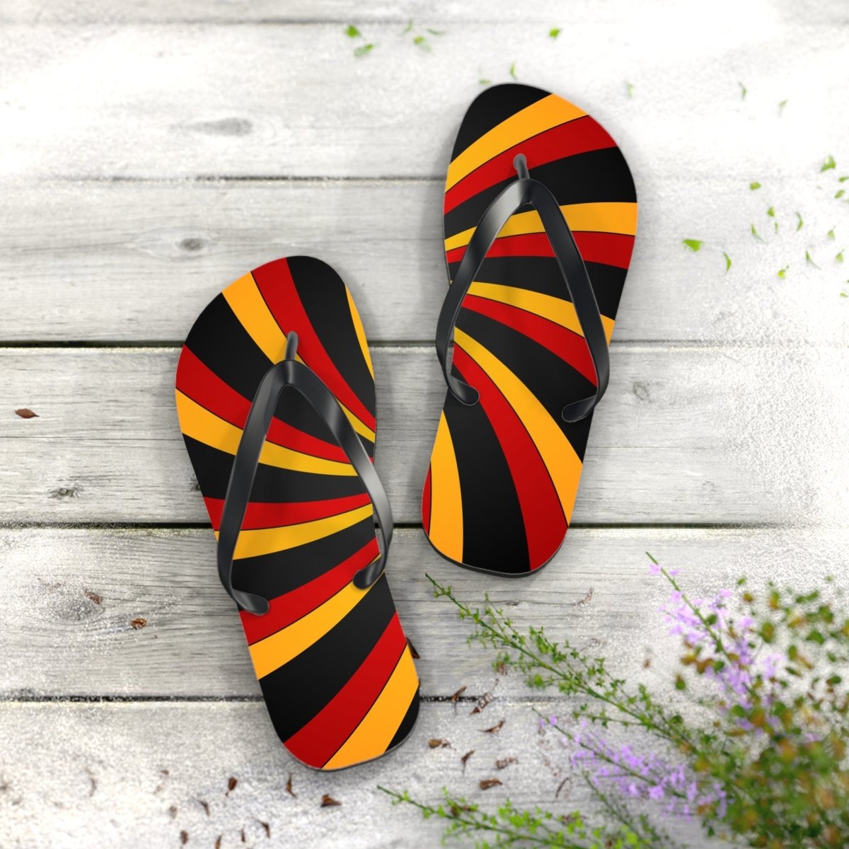 Stylish Flamenco Flair Design Flip Flops 23371488571685901655 Earthbound Pacific