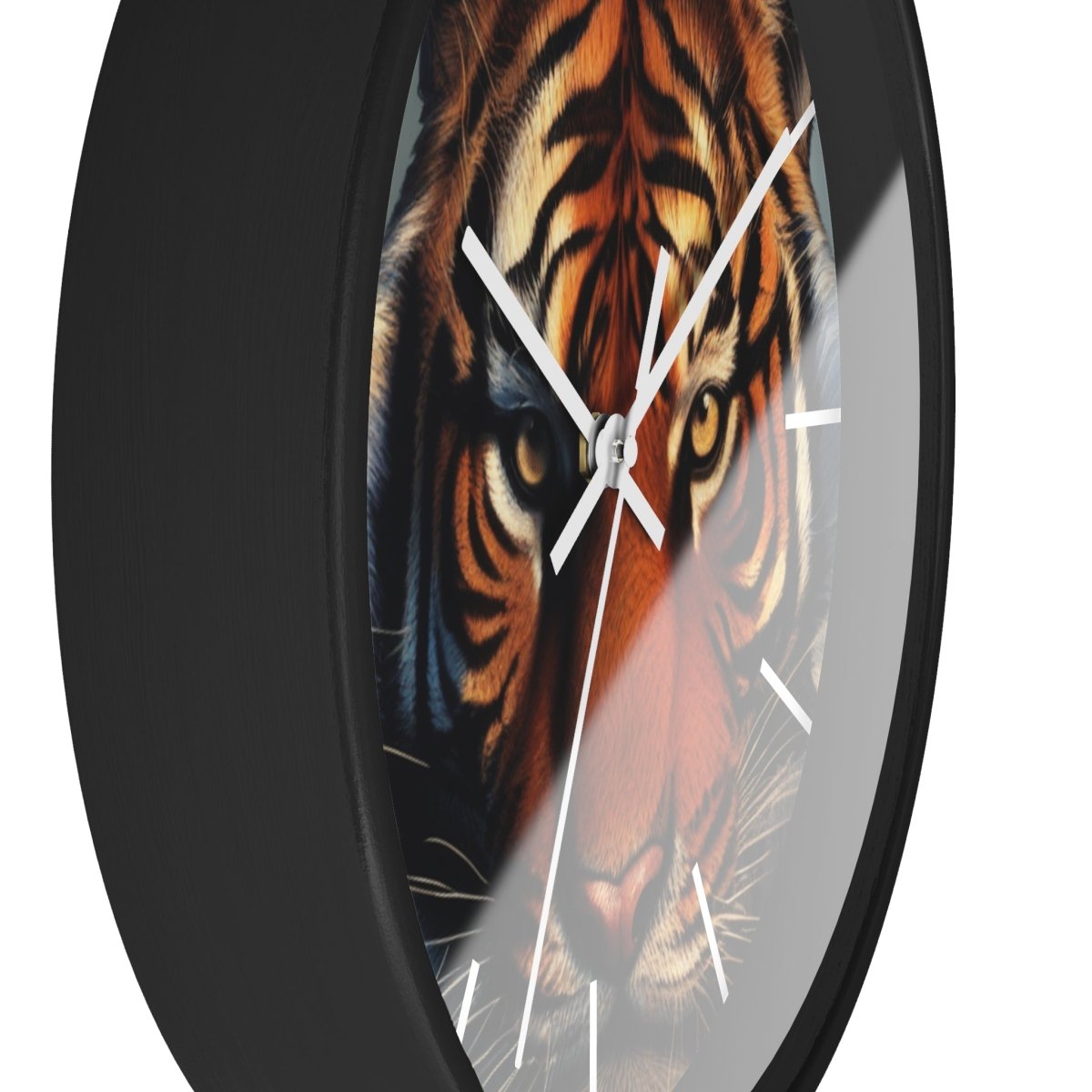 Tiger Face Designer Wall Clock - Earthbound Pacific