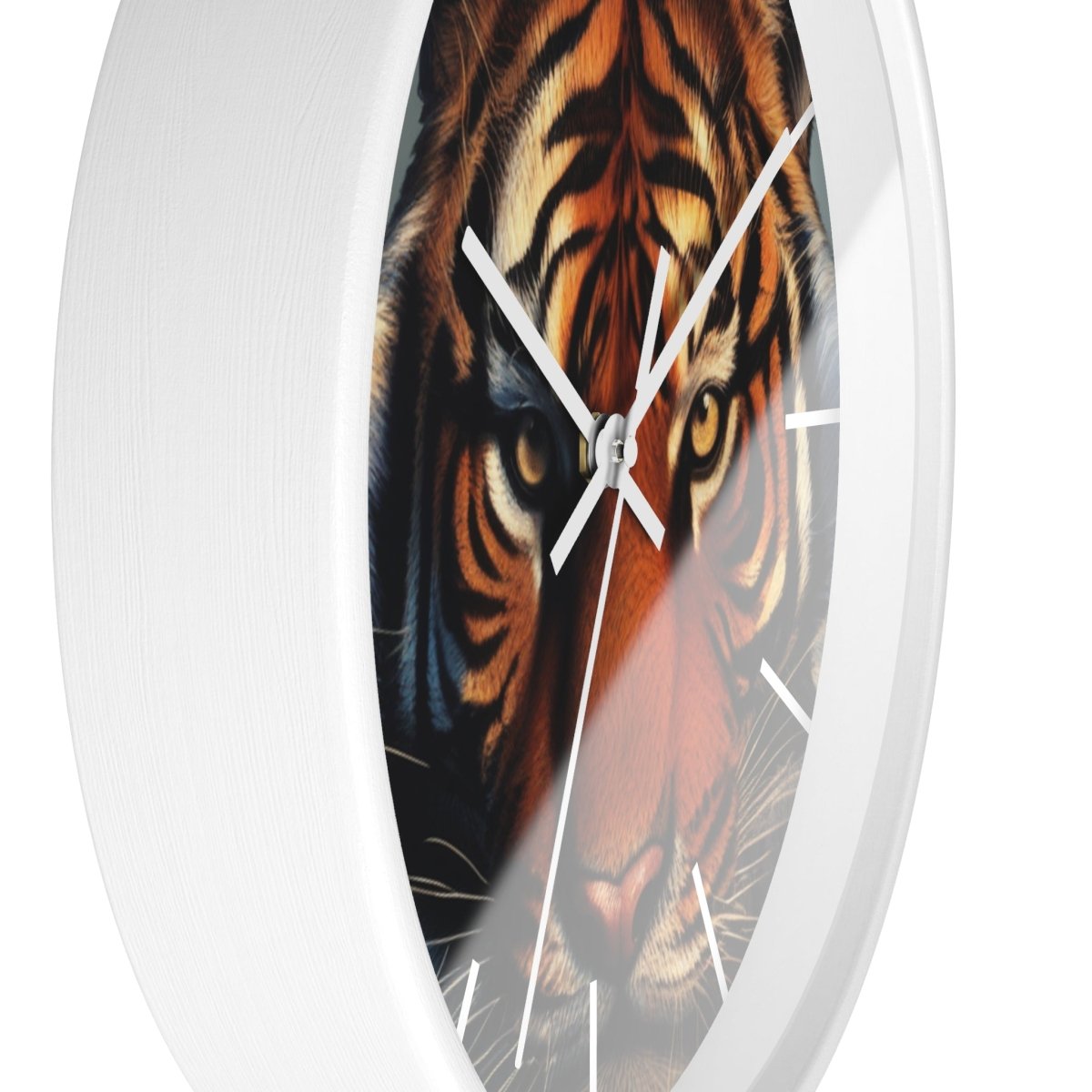 Tiger Face Designer Wall Clock - Earthbound Pacific