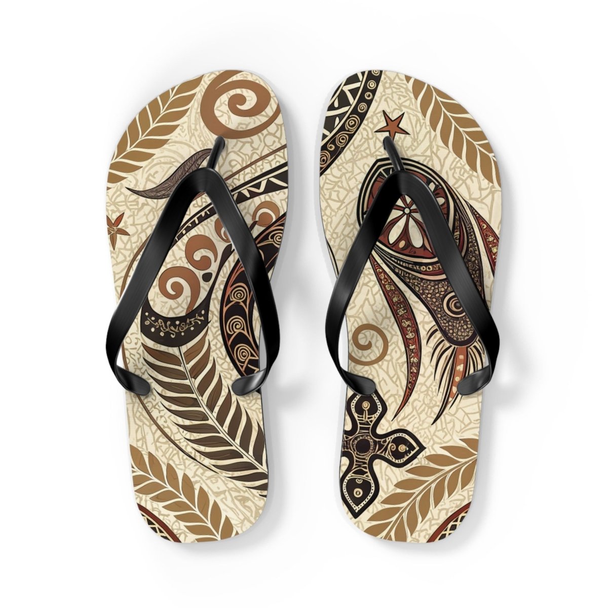 Tribal Spirit Flip Flops 33642867472254767643 Earthbound Pacific