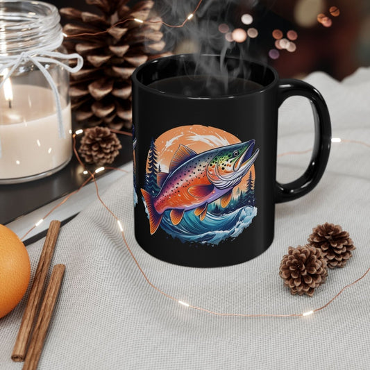 Trout Fishing Mug - Earthbound Pacific