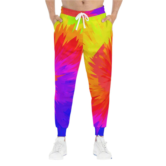 Unisex Color Splash Athletic Joggers - Earthbound Pacific