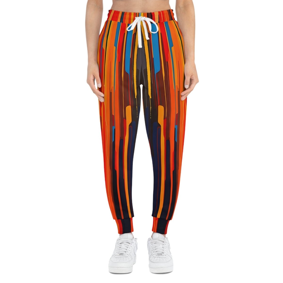 Unisex Multi Strip Joggers - Earthbound Pacific