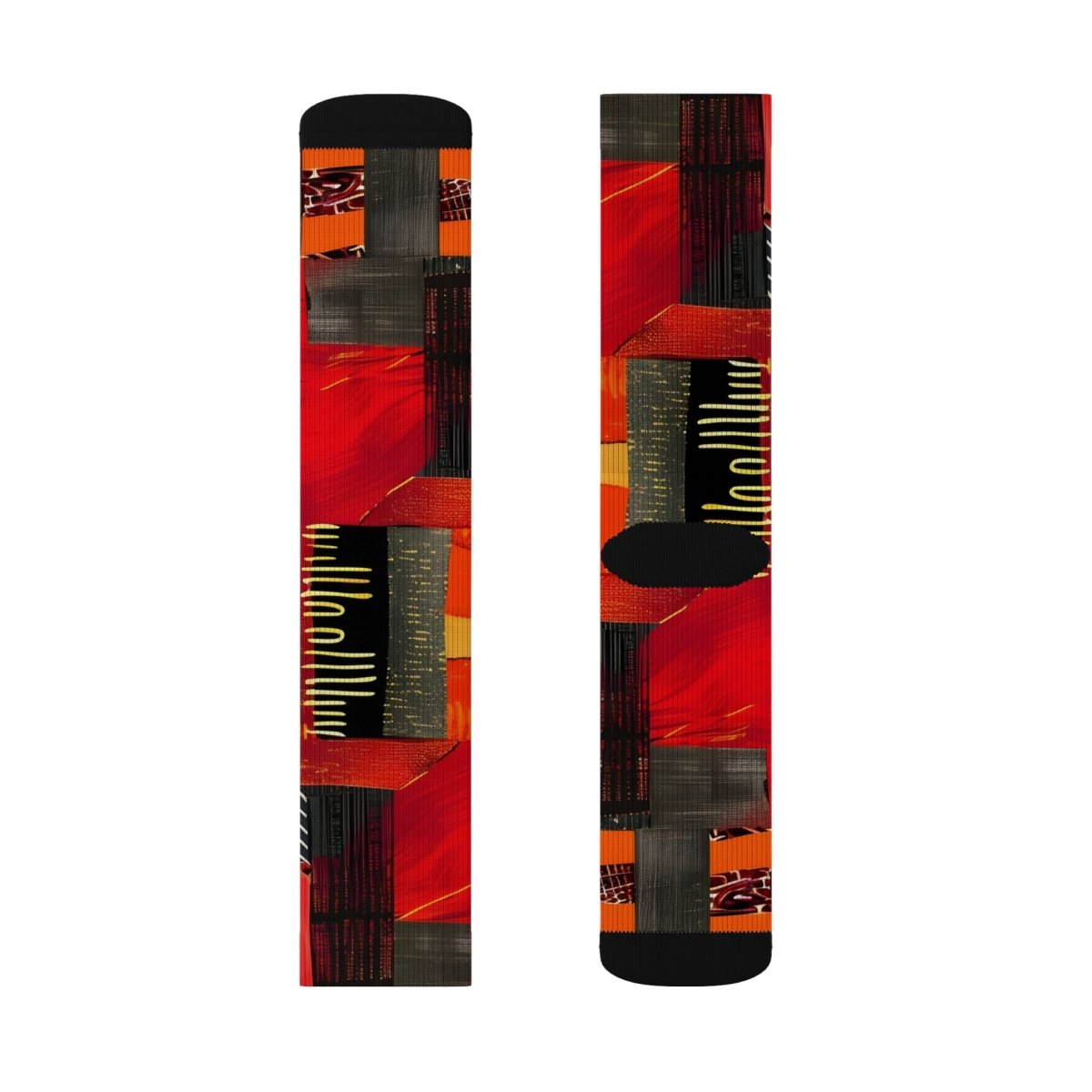 Unisex Socks African Tribal Design 14586094773263752017 Earthbound Pacific