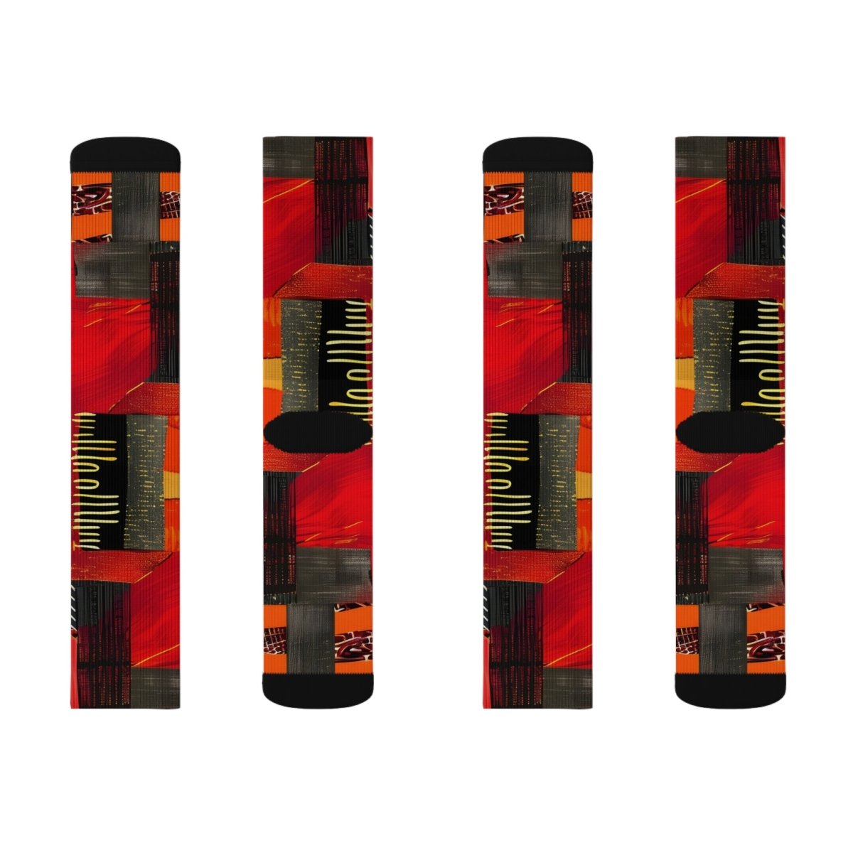Unisex Socks African Tribal Design 14586094773263752017 Earthbound Pacific
