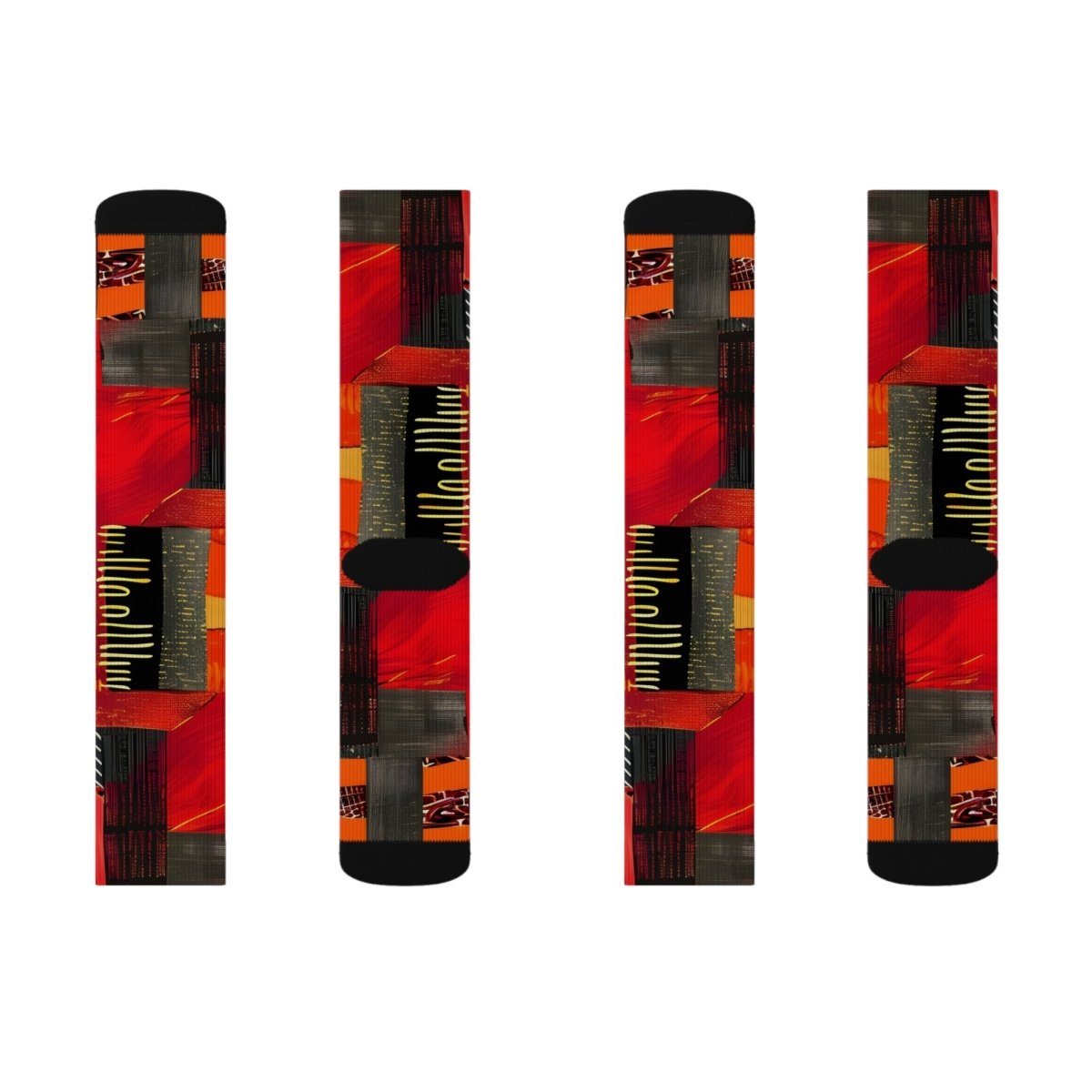 Unisex Socks African Tribal Design 14586094773263752017 Earthbound Pacific