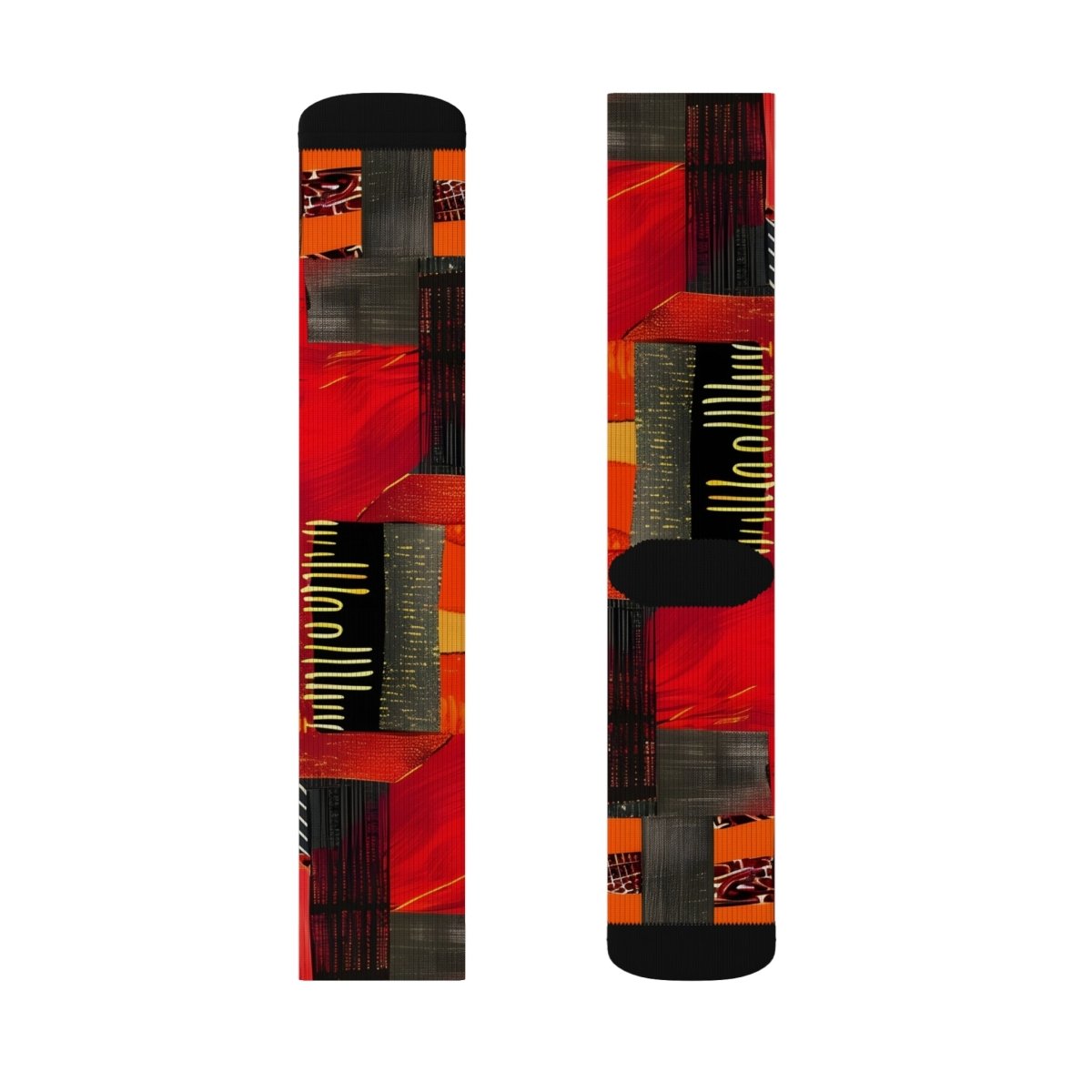Unisex Socks African Tribal Design 14586094773263752017 Earthbound Pacific