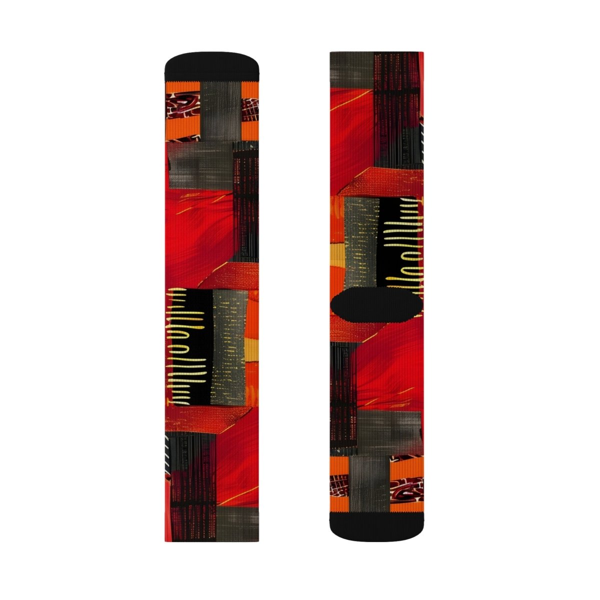 Unisex Socks African Tribal Design 14586094773263752017 Earthbound Pacific