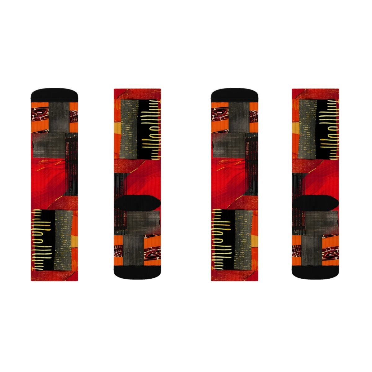 Unisex Socks African Tribal Design 14586094773263752017 Earthbound Pacific