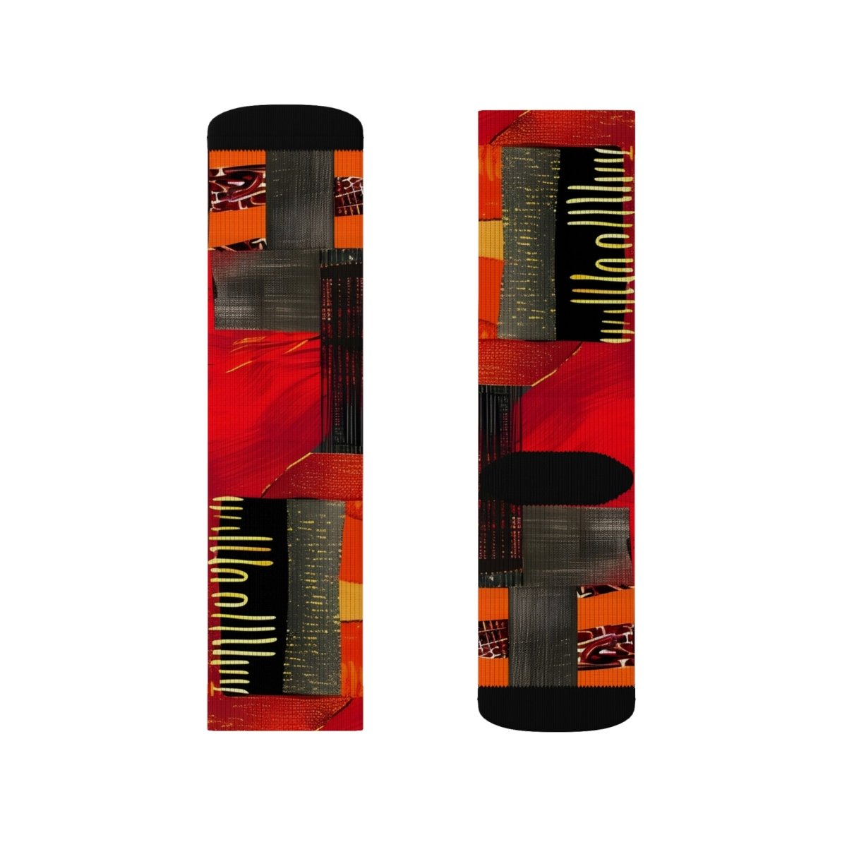 Unisex Socks African Tribal Design 14586094773263752017 Earthbound Pacific