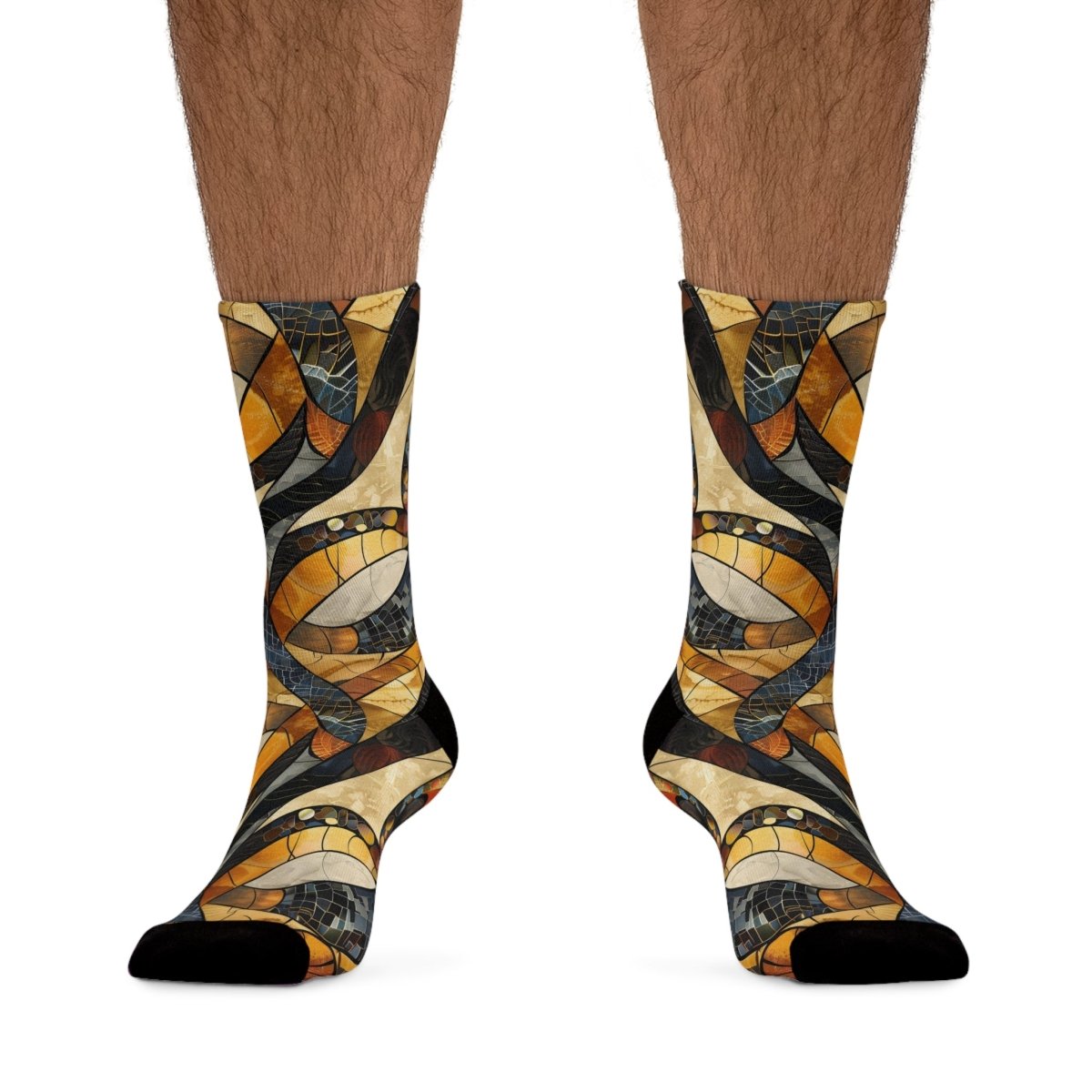 Unisex Socks African Tribal Design - Eco Friendly Recycled Poly 14939133463243784440 Earthbound Pacific