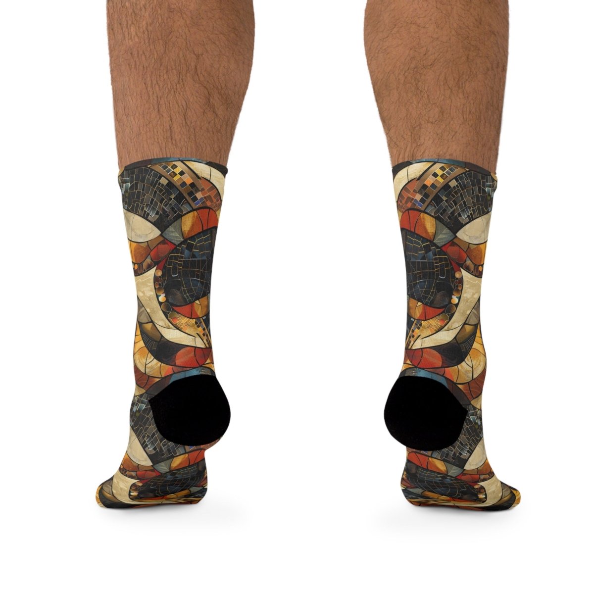 Unisex Socks African Tribal Design - Eco Friendly Recycled Poly 14939133463243784440 Earthbound Pacific