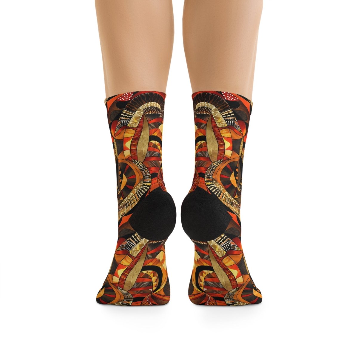 Unisex Socks African Tribal Design - Eco Friendly Recycled Poly 16963904540902268194 Earthbound Pacific