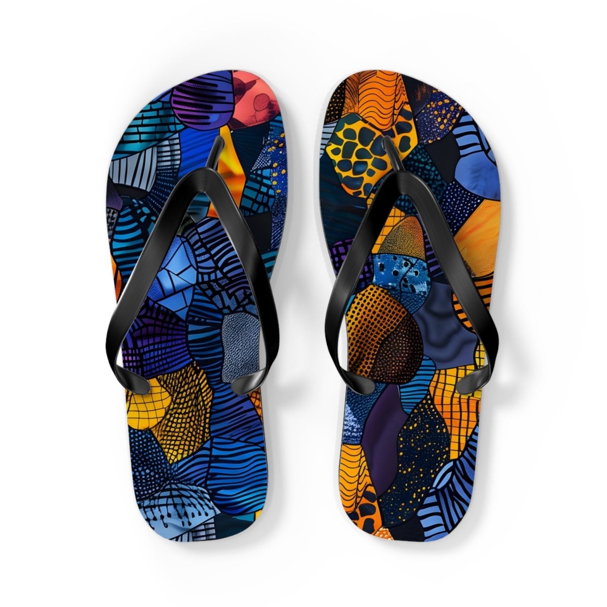Urban Mosaic Flip Flops 10907430170516640138 Earthbound Pacific