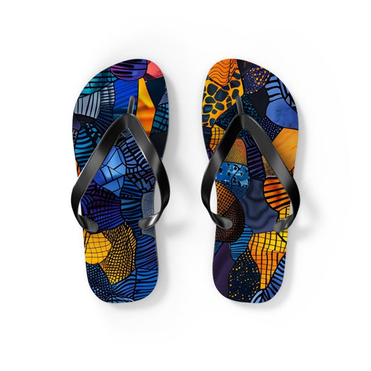 Urban Mosaic Flip Flops 25624375940634397824 Earthbound Pacific