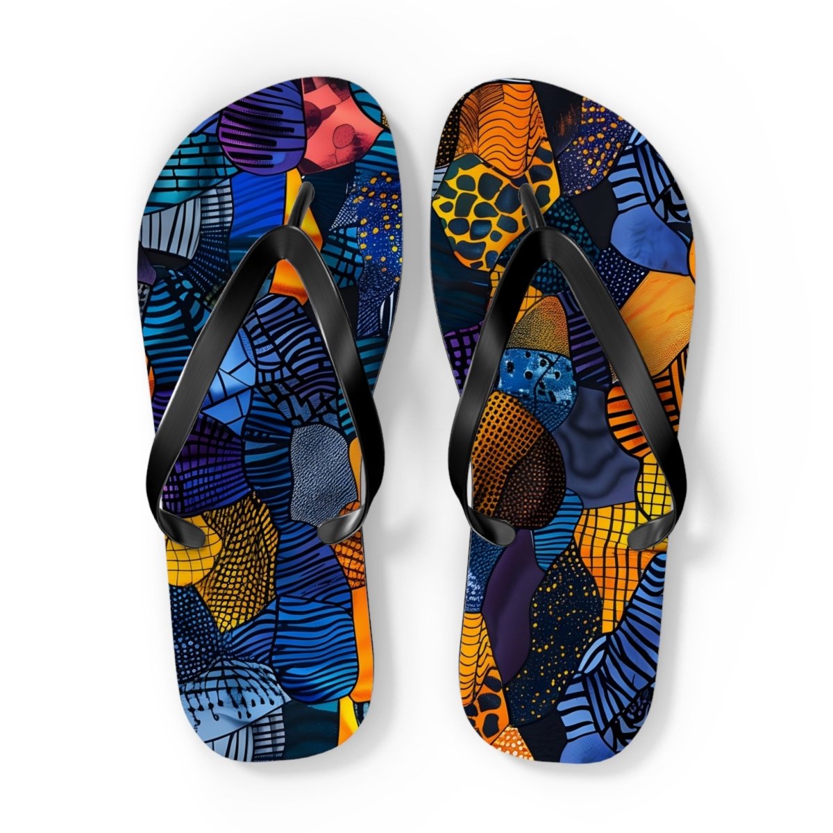 Urban Mosaic Flip Flops 33305197146314077755 Earthbound Pacific