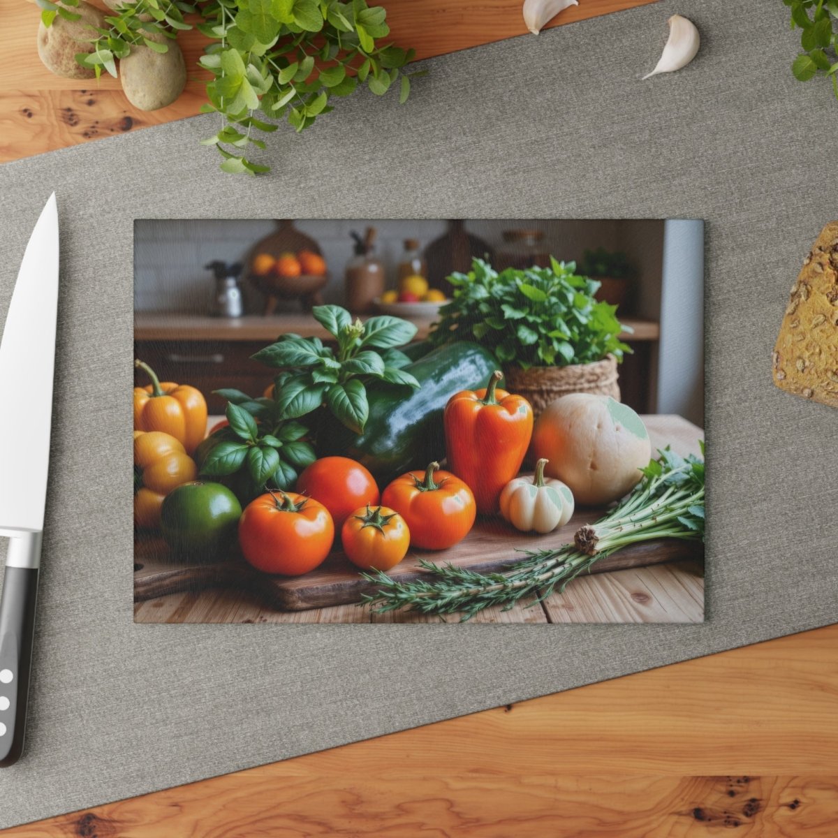 Vegetable Glass Cutting Board - Perfect for Cooking Enthusiasts and Home Chefs 31880968209146774726 Earthbound Pacific